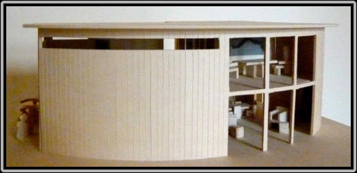 ART HOUSE   Backside  Model 1:50