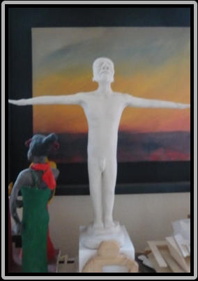 STAND UP   40 cm x 40 cm x 5 cm